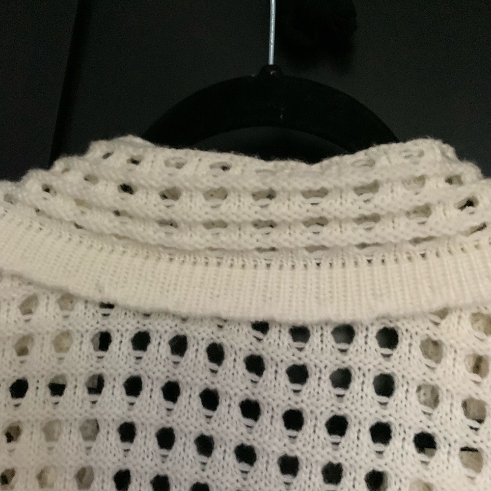 MIDI White Cardigan XL - Picture 9 of 10